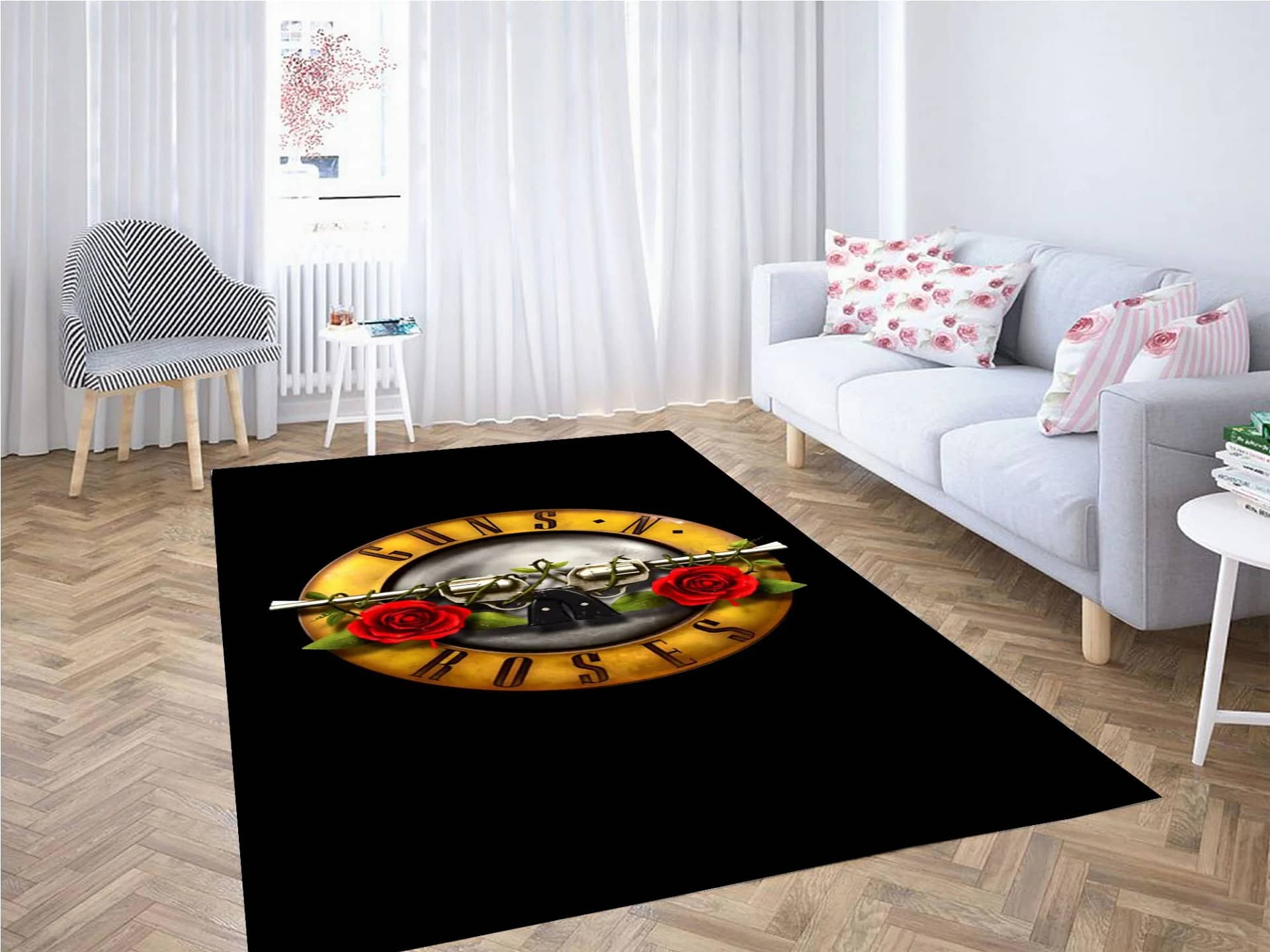 Guns N Roses Carpet Rug