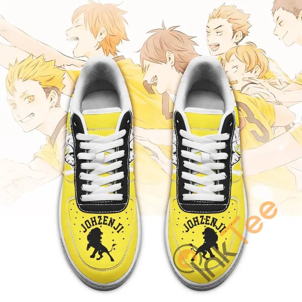 Haikyuu Johzenji High Team Haikyuu Anime Amazon Nike Air Force Shoes