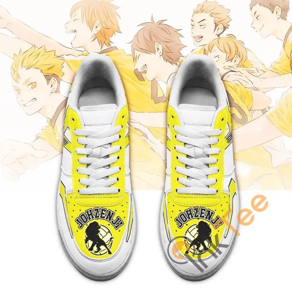 Haikyuu Johzenji High Uniform Team Haikyuu Anime Amazon Nike Air Force Shoes