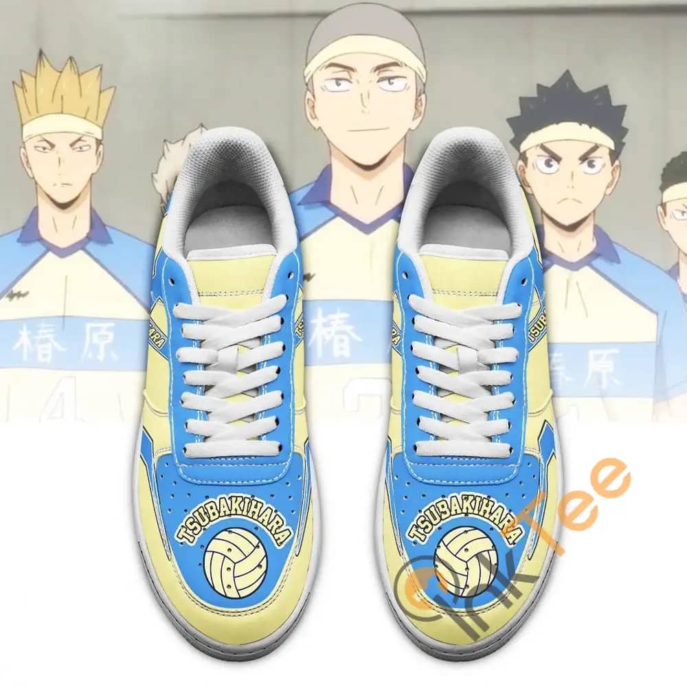 Haikyuu Tsubakihara Academy Uniform Haikyuu Anime Amazon Nike Air Force Shoes