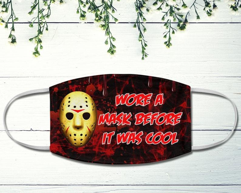 Halloween Jason Wore A Before It Was Cool Friday The 13th Horror Movie Fans Face Mask