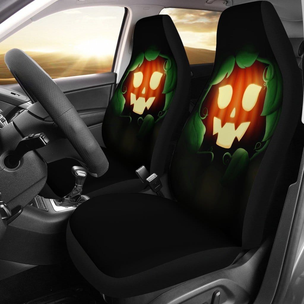 Halloween Pumpkin Car Seat Covers