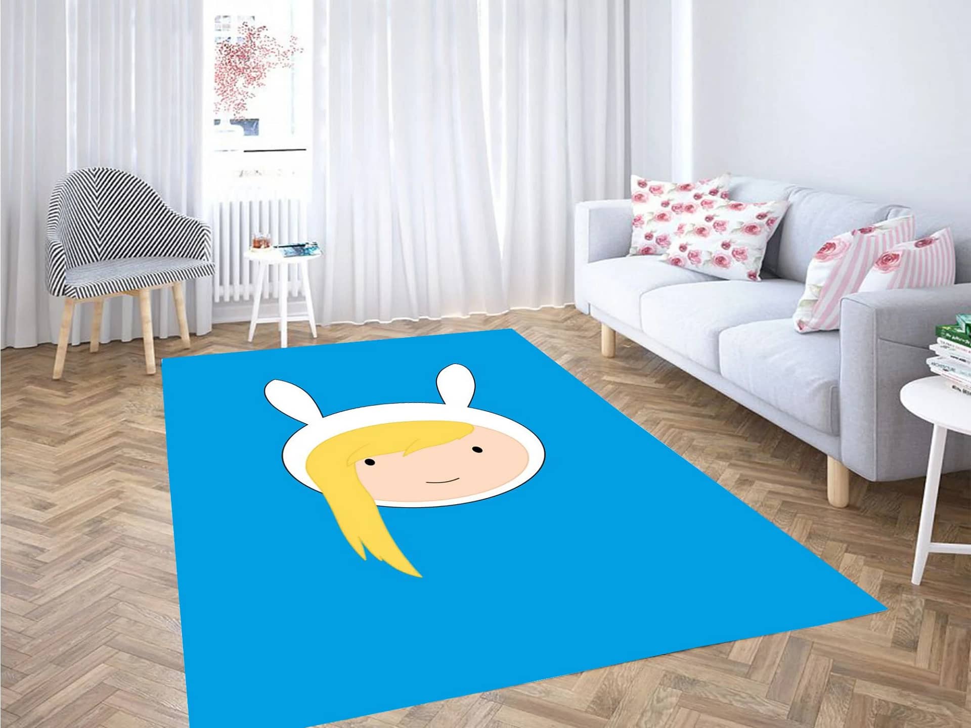 Hari Finn Adventure Time Carpet Rug
