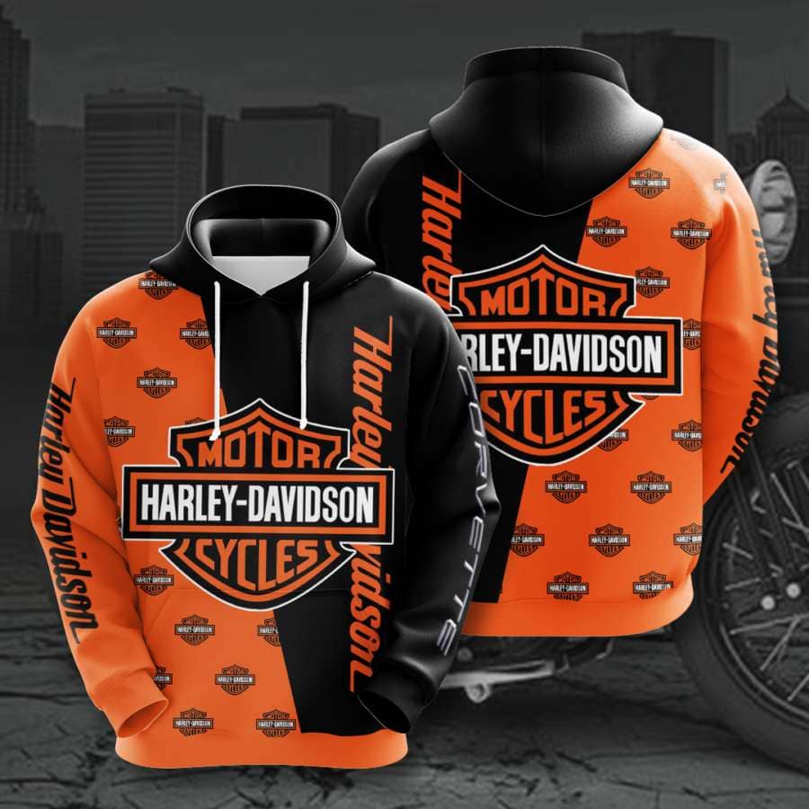 Harley Davidson No746 Custom Hoodie 3D