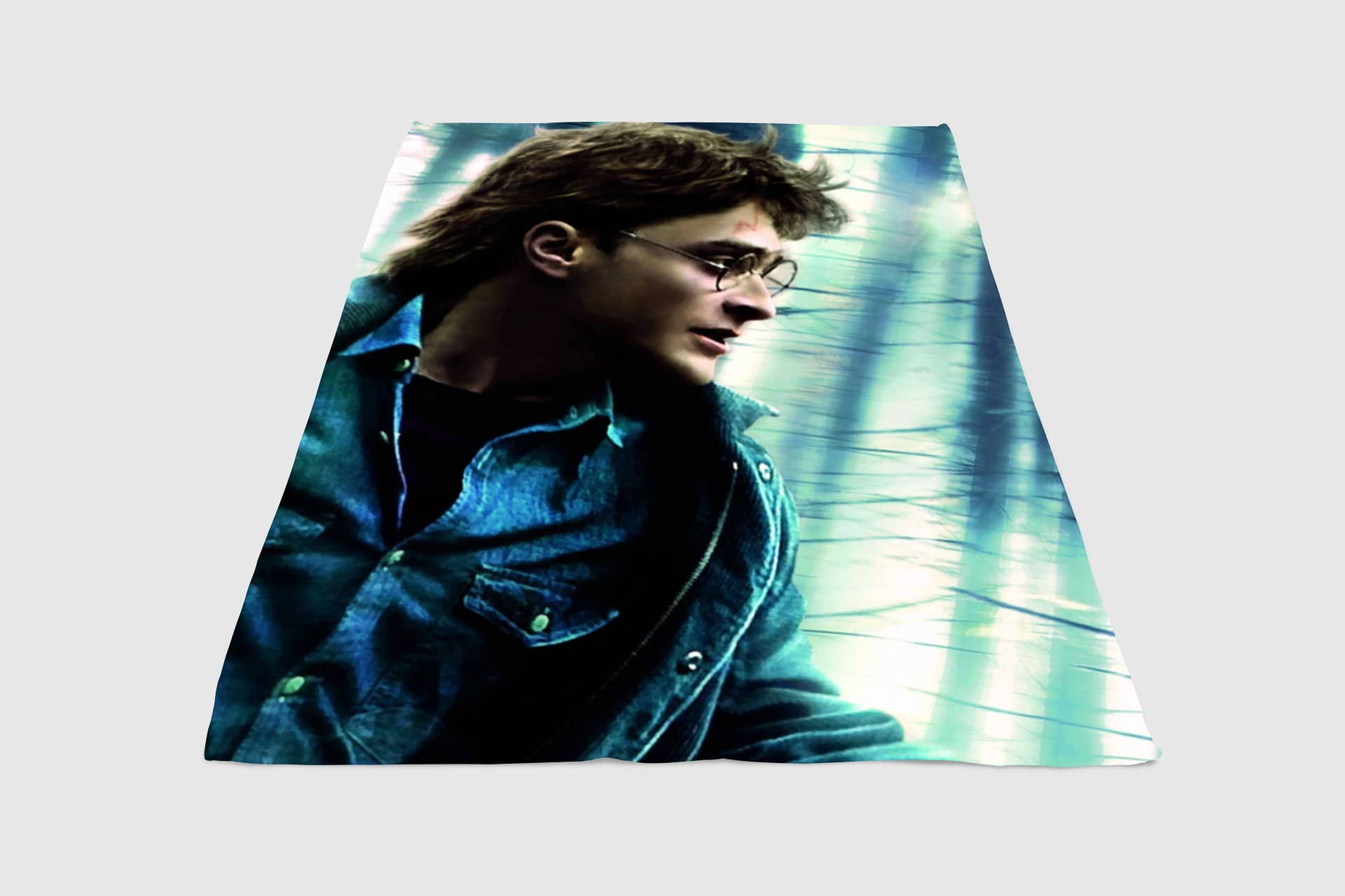 Harry Potter Running Fleece Blanket
