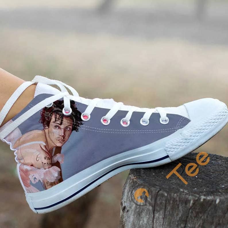 Harry Styles Custom Vintage Music No 373 High Top Shoes