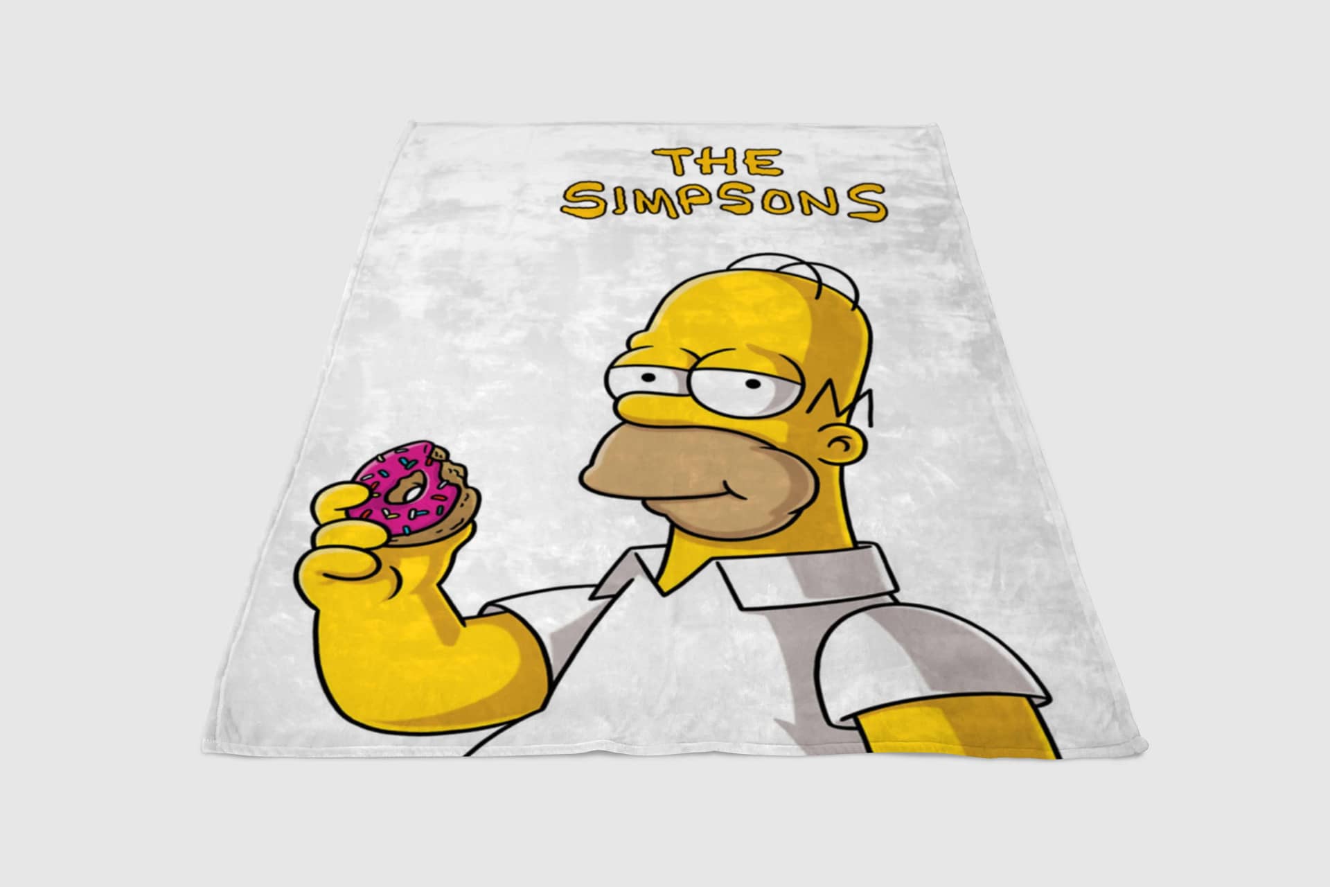 Homer The Simpsons Fleece Blanket