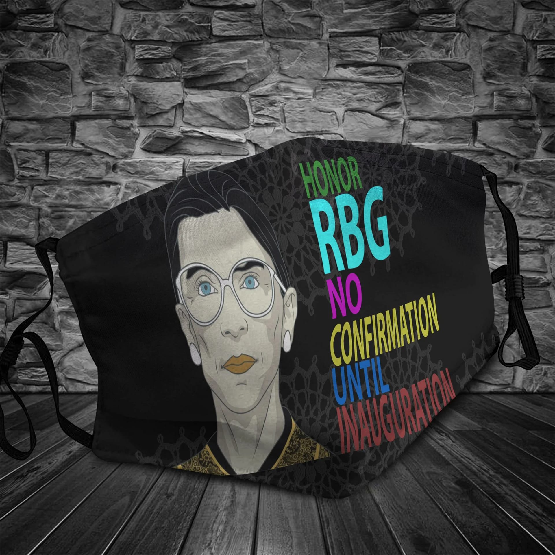 Honor Rbg No Confirmation Until Inauguration 2020 Face Mask