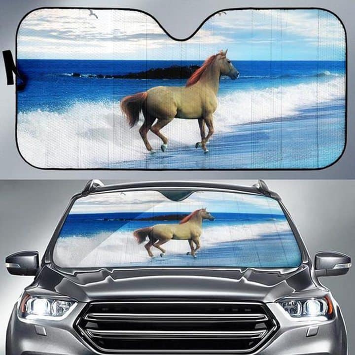 Horse H25 A Unique Gift For Horse Lovers No 438 Auto Sun Shade