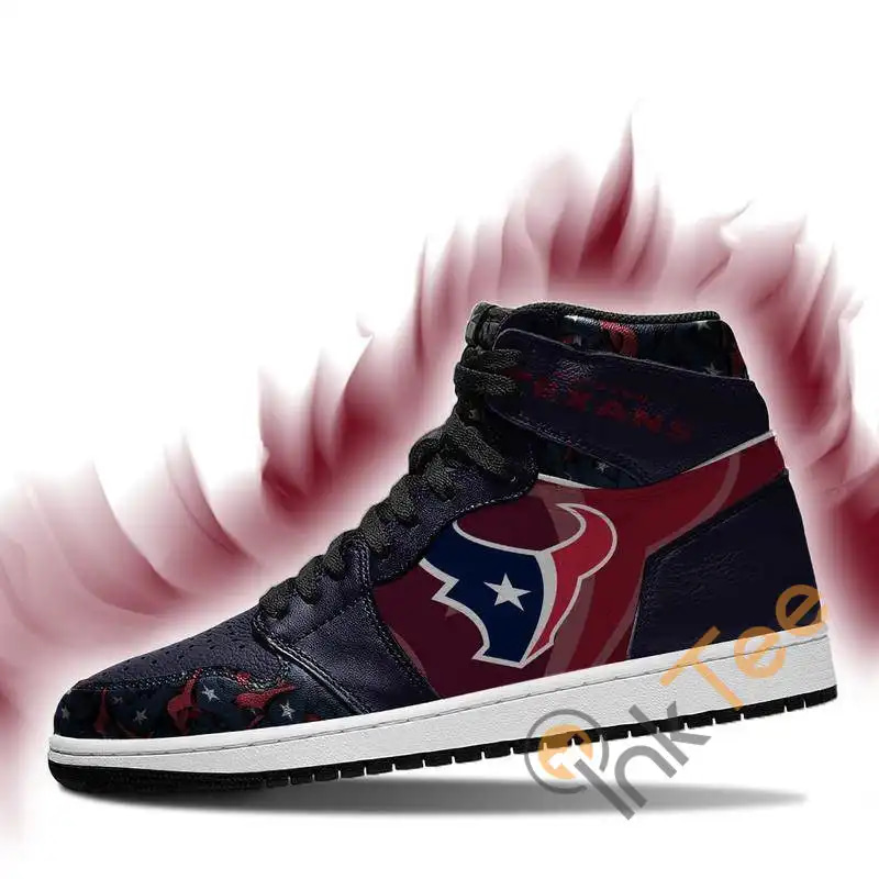 Houston Texans Football Custom Sneakers It1253 Air Jordan Shoes