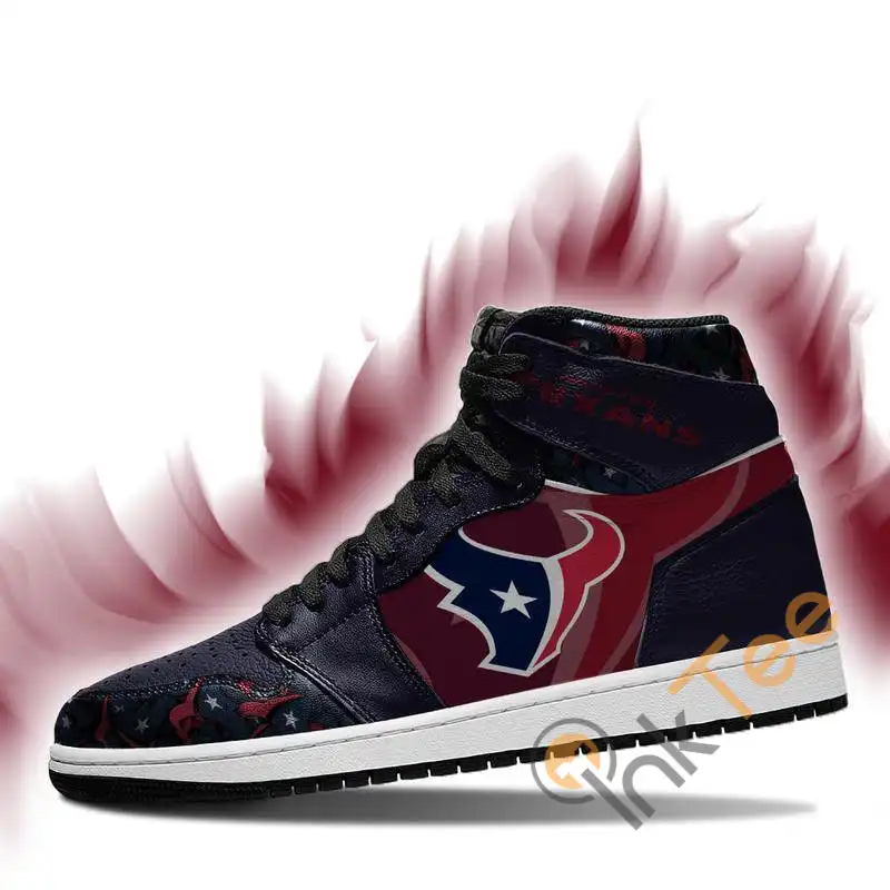 Houston Texans Foottball Custom Sneakers It1254 Air Jordan Shoes