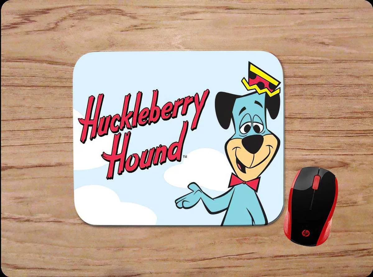 Huckleberry Hound Dog Classic Cartoon Home Pc Gaming Office Mouse Pads