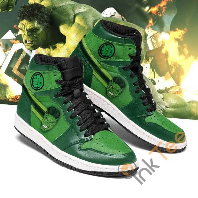 Hulk Marvel Hulk Avengers Custom Sneakers It1274 Air Jordan Shoes