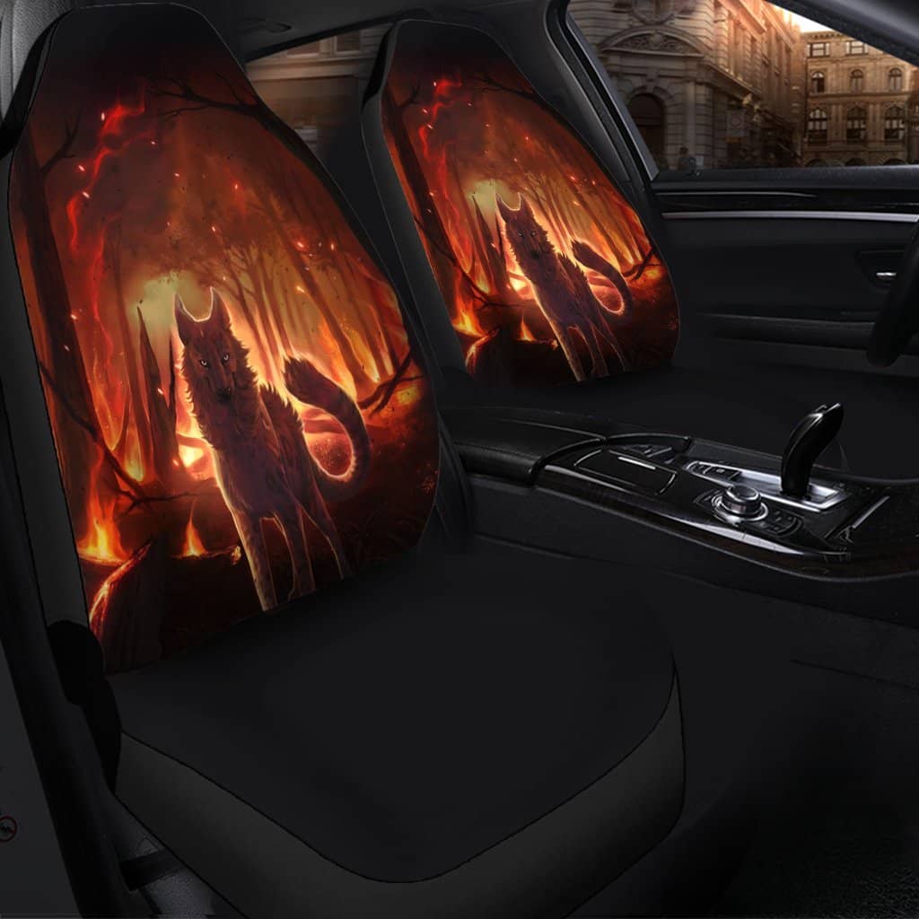Hungry Flame Car Seat Covers