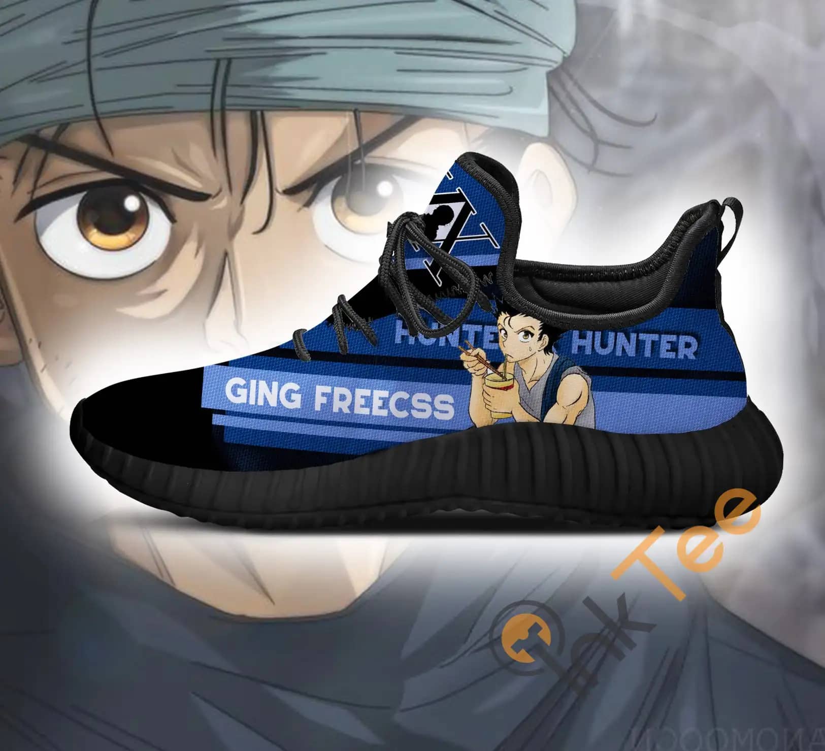 Inktee Store - Hunter X Hunter Ging Freecss Custom Anime Amazon Reze Shoes Image