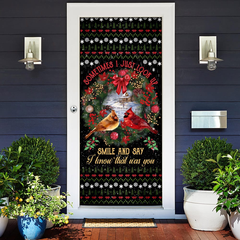 Inktee Store - I Know That Was You Red Birds Door Cover Image