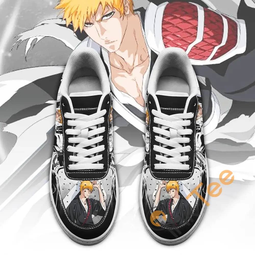 Ichigo Bleach Anime Fan Gift Idea Amazon Nike Air Force Shoes