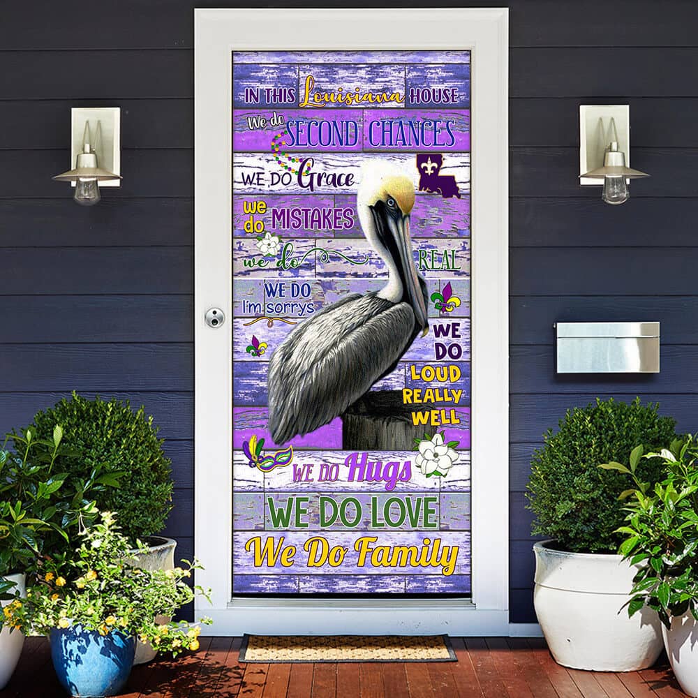 Inktee Store - In This Louisiana House Door Cover Image