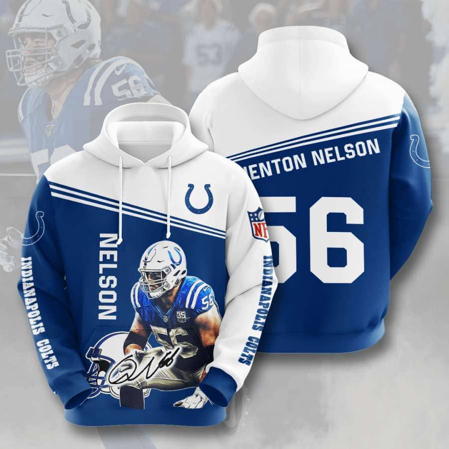 Indianapolis Colts No823 Custom Hoodie 3D