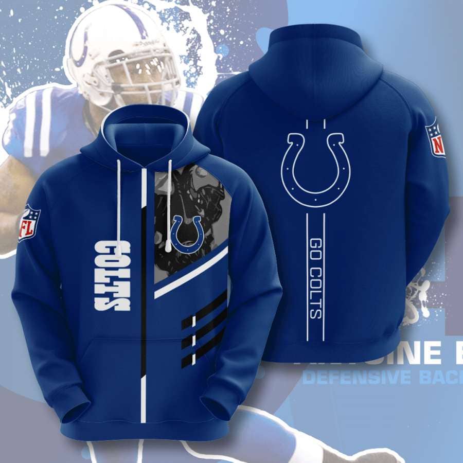 Indianapolis Colts No833 Custom Hoodie 3D