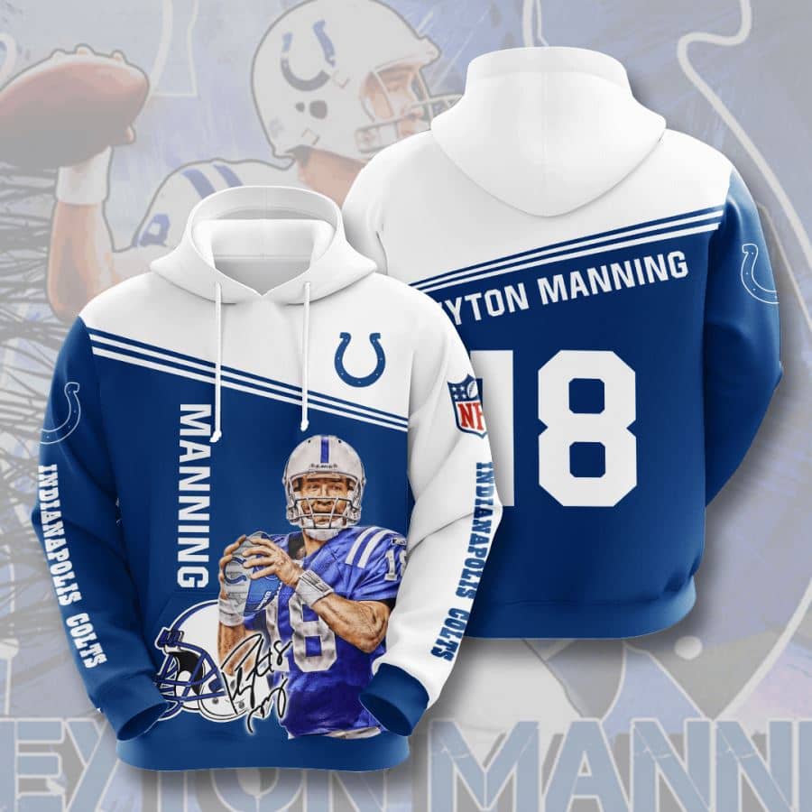 Indianapolis Colts No839 Custom Hoodie 3D