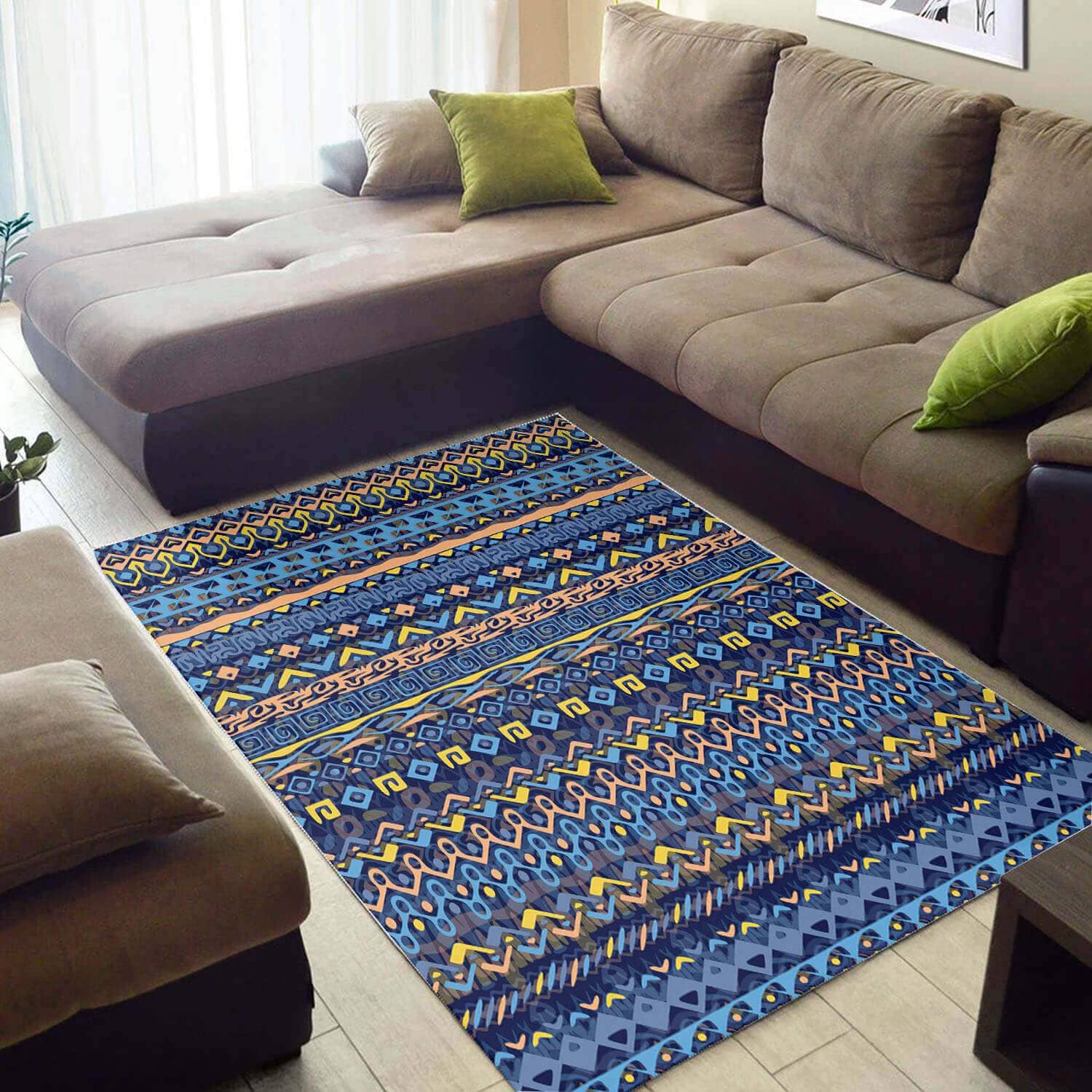 Inspired African Adorable Afrocentric Art Design Floor House Rug