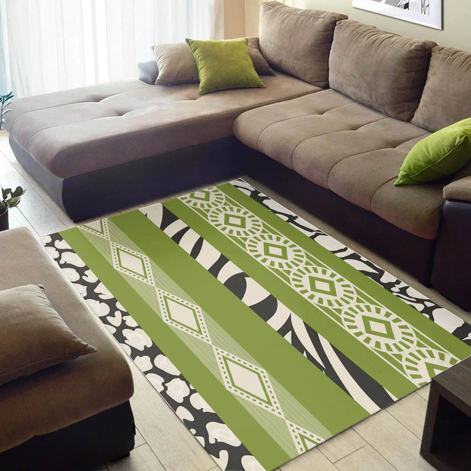 Inspired African American Awesome Afrocentric Ethnic Seamless Pattern Style Carpet Themed Home Rug