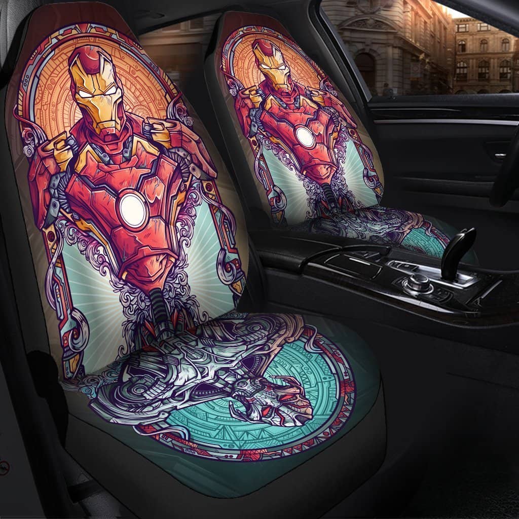 Iron Man Ultron Mavel Avengers Car Seat Covers