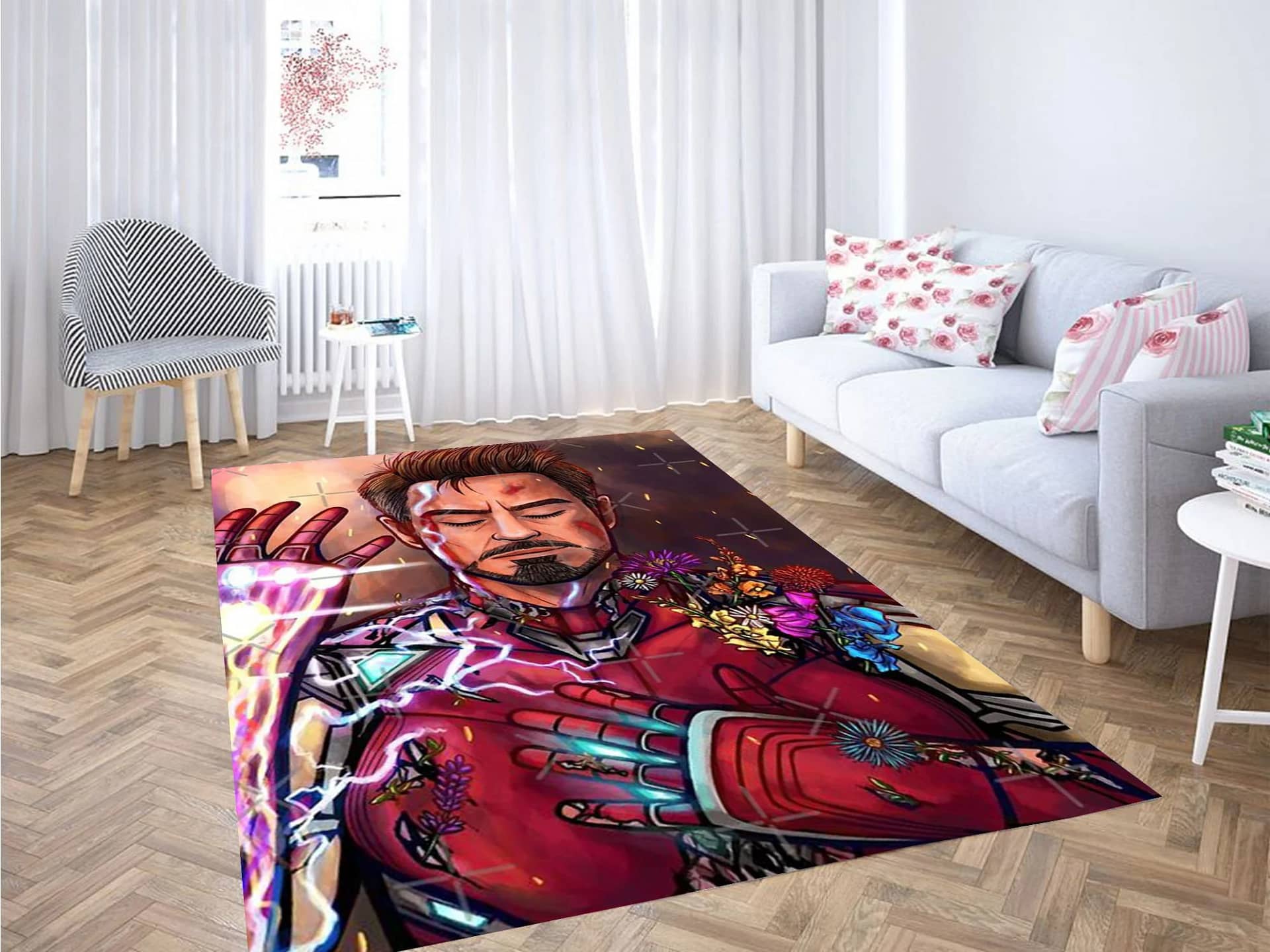 Ironman Wallpaper Carpet Rug