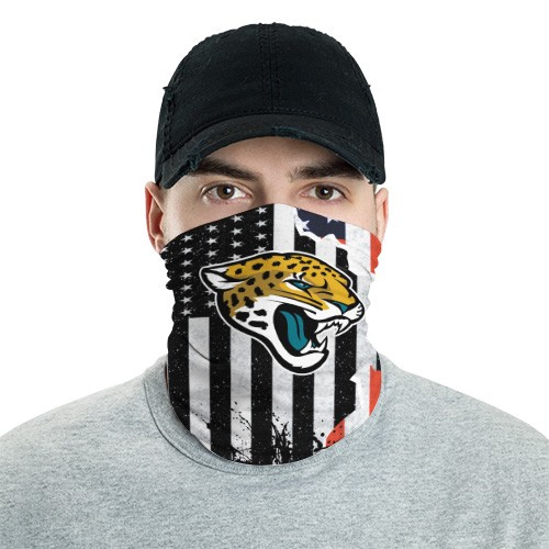 Jacksonville Jaguars 9 Bandana Scarf Sports Neck Gaiter No2752 Face Mask