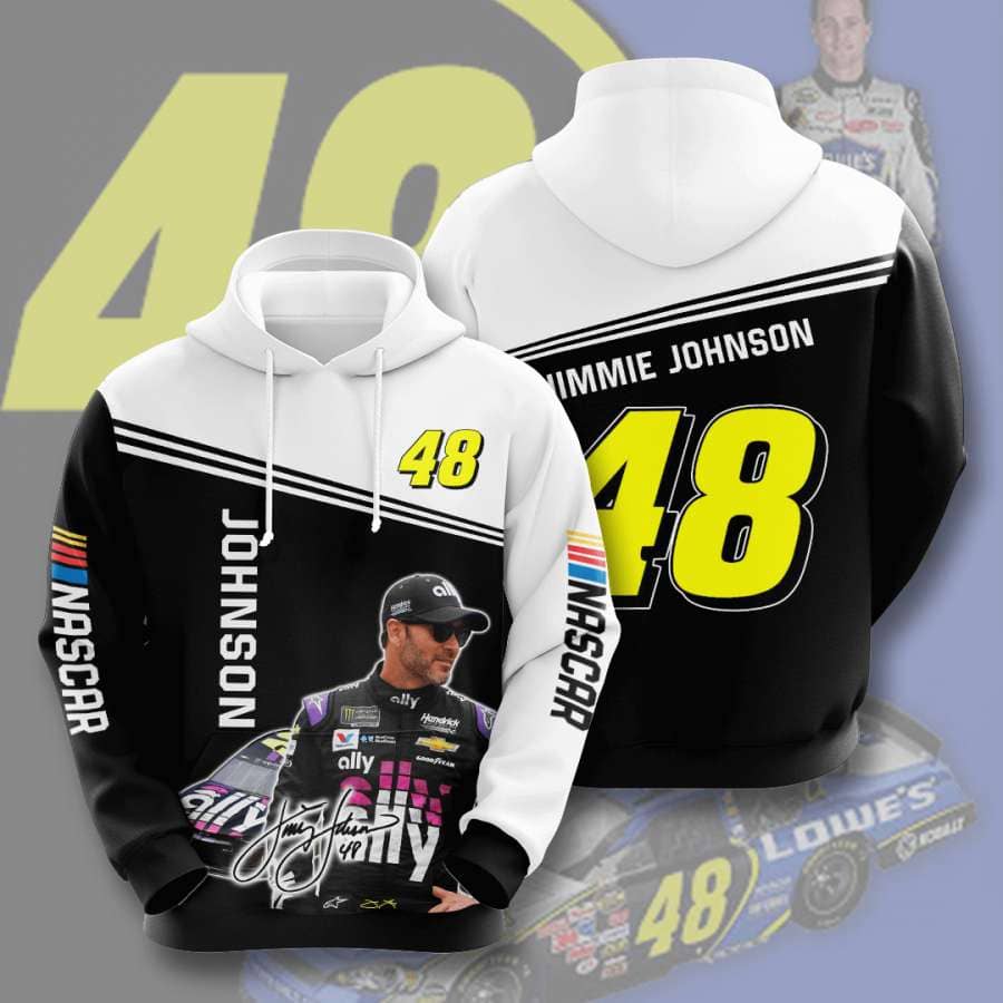 Jimmie Johnson No899 Custom Hoodie 3D