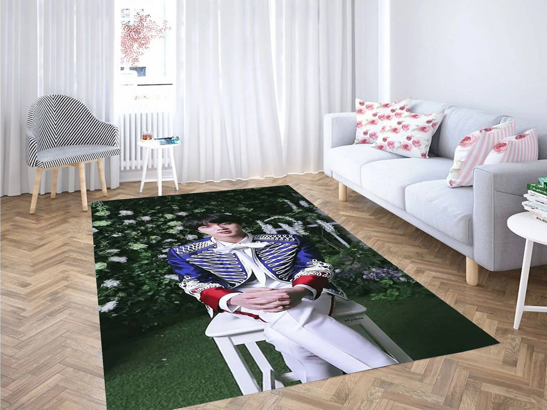 Jin Bts Carpet Rug