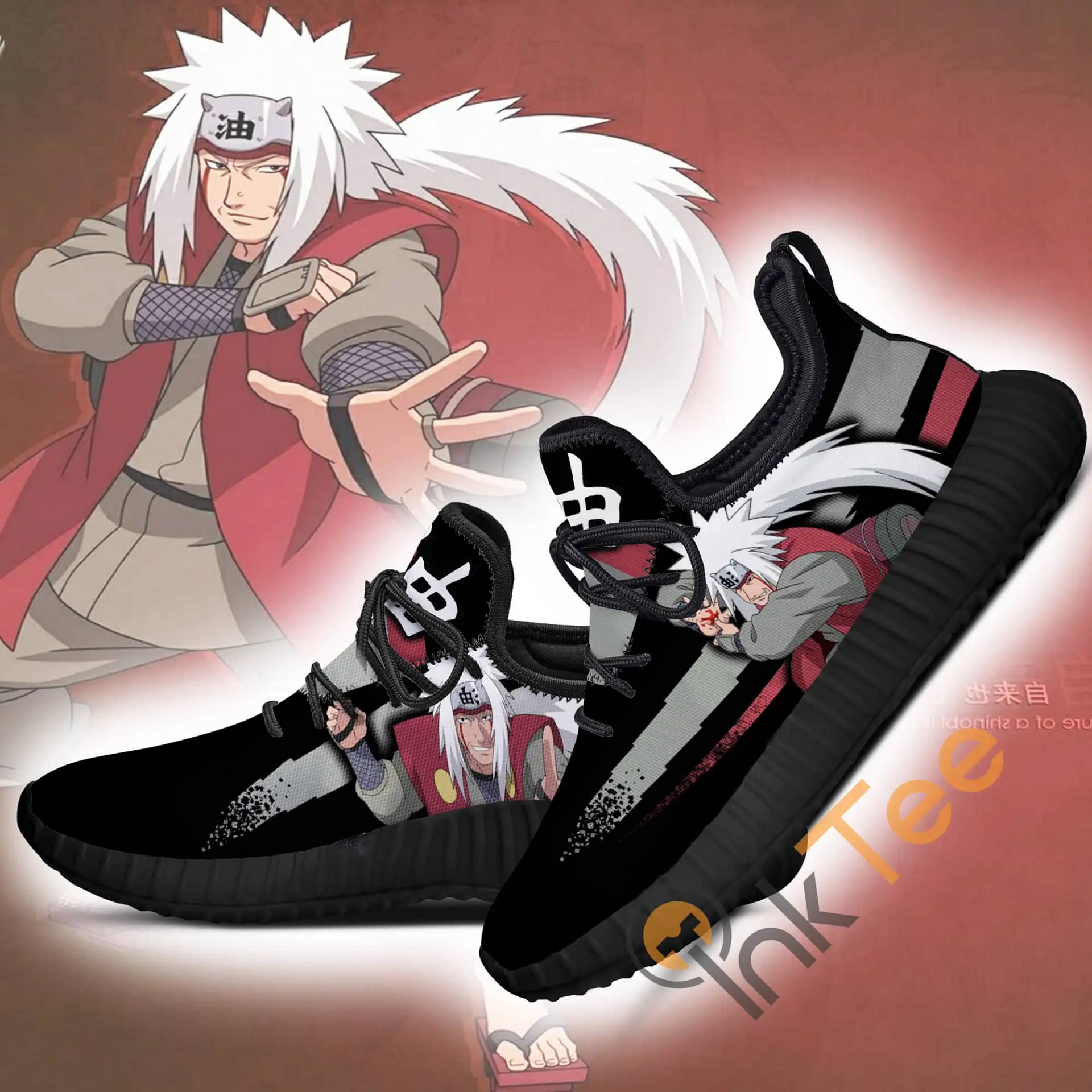 Jiraiya Jutsu Naruto Anime Amazon Reze Shoes