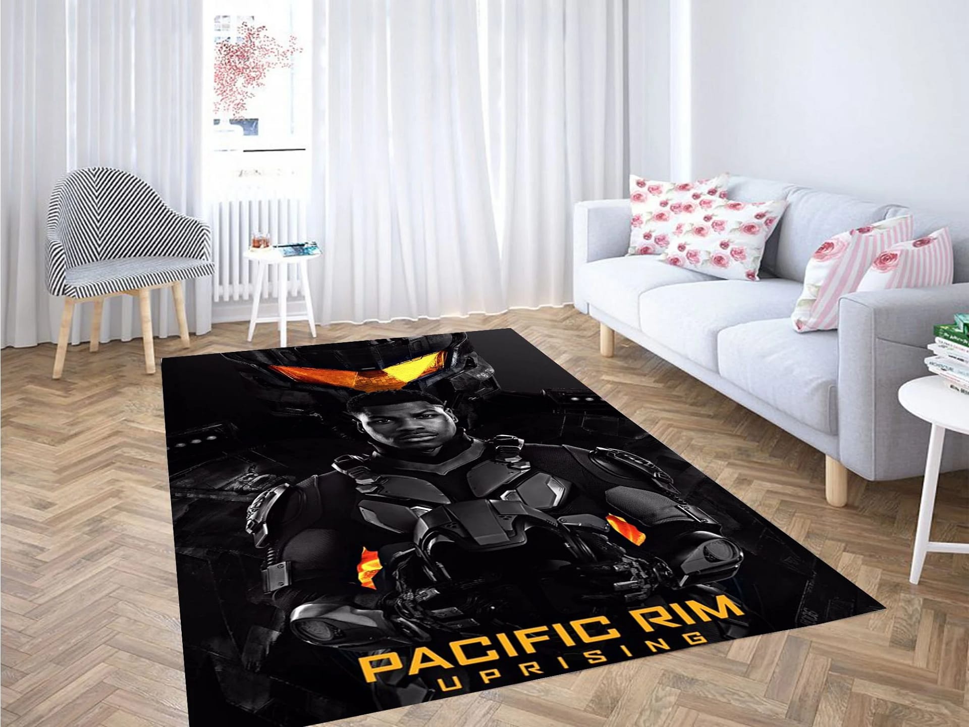 John Boyega Pacific Rim 2 Carpet Rug
