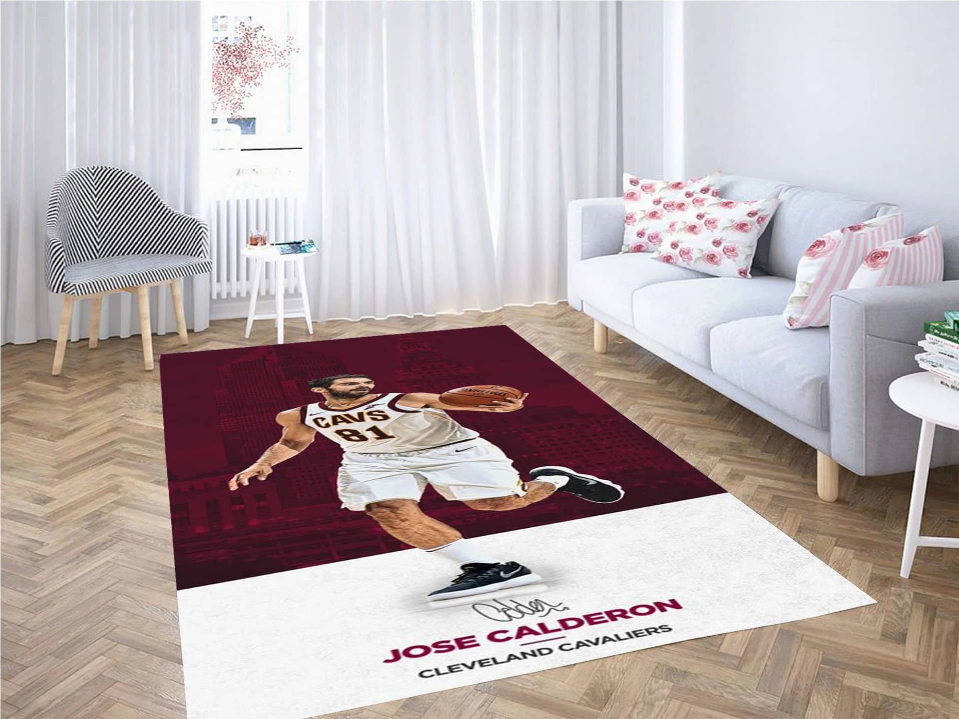 Jose Calderon Wallpaper Carpet Rug