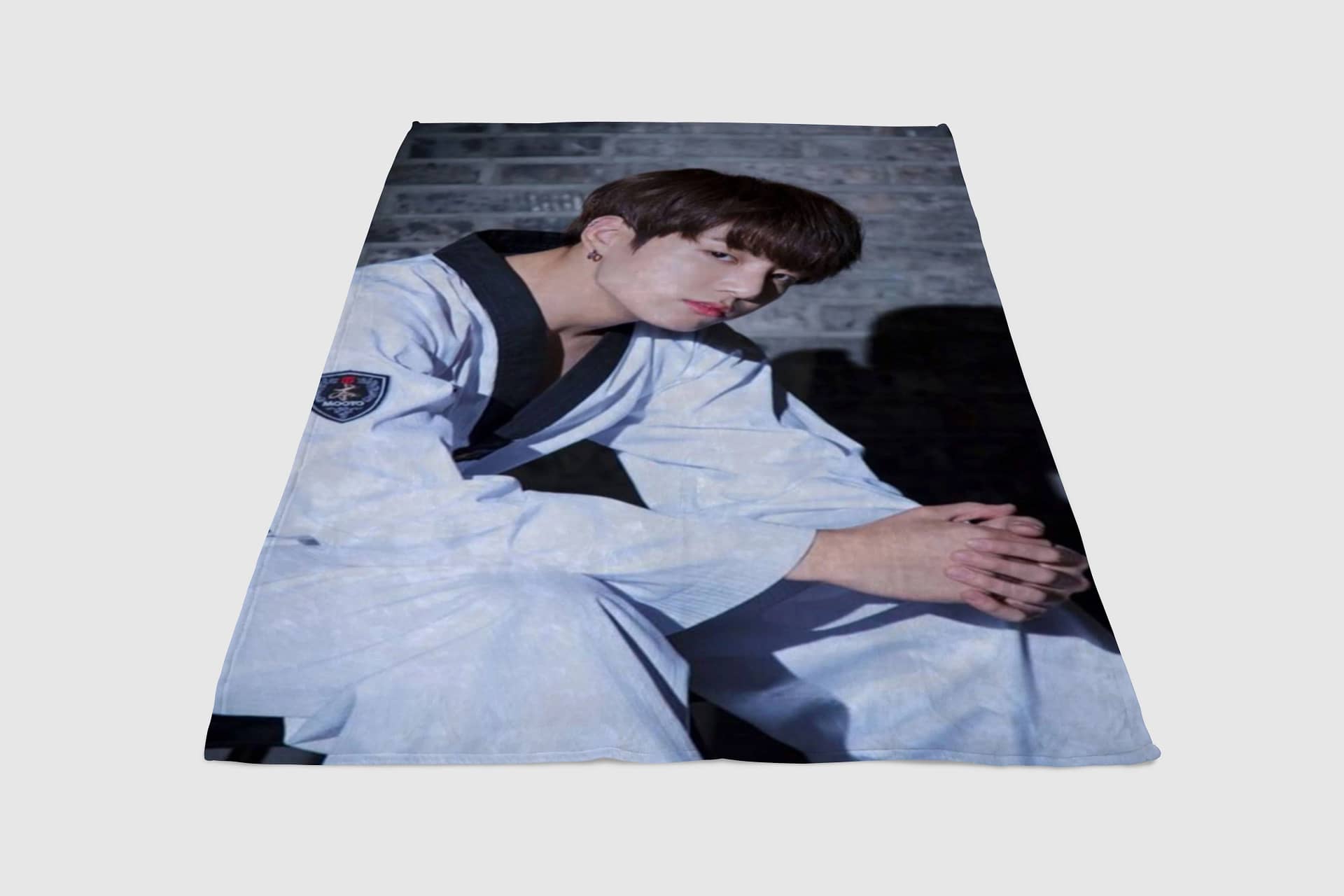Jungkook Backgrounds Fleece Blanket