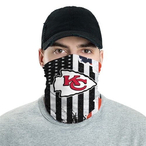 Kansas City Chiefs 9 Bandana Scarf Sports Neck Gaiter No2840 Face Mask
