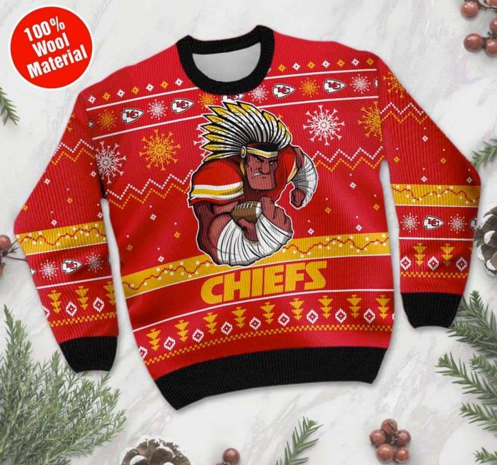 Inktee Store - Kansas City Chiefs Ugly Christmas Sweater Image