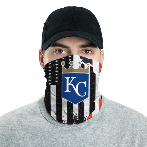 Kansas City Royals 9 Bandana Scarf Sports Neck Gaiter No2868 Face Mask