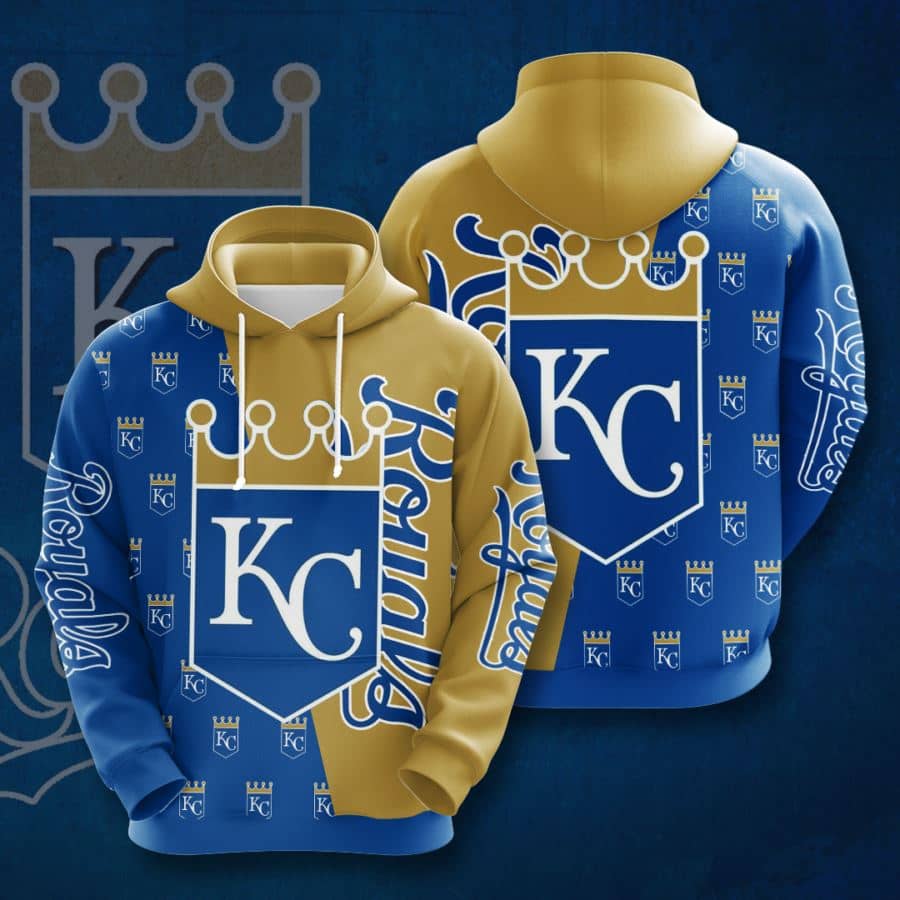 Kansas City Royals No937 Custom Hoodie 3D
