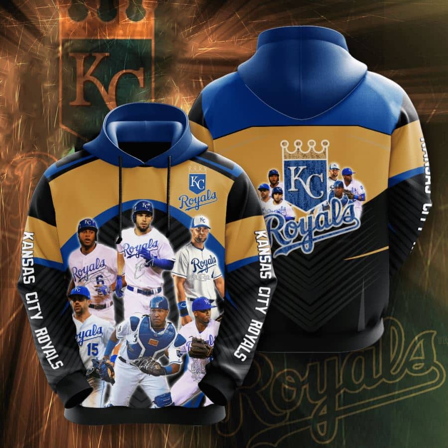 Kansas City Royals No945 Custom Hoodie 3D