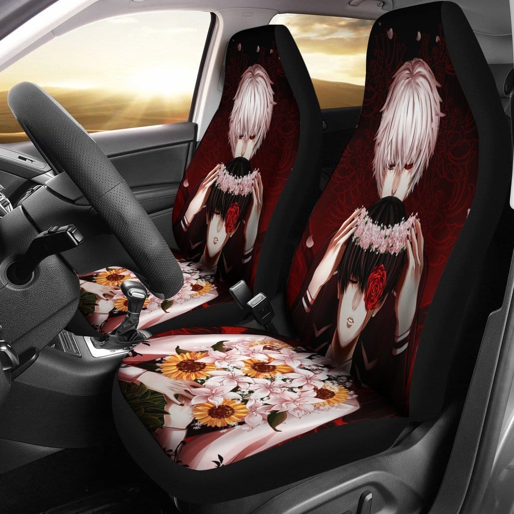 Ken Kaneki Tokyo Ghoul Anime 4 Car Seat Covers
