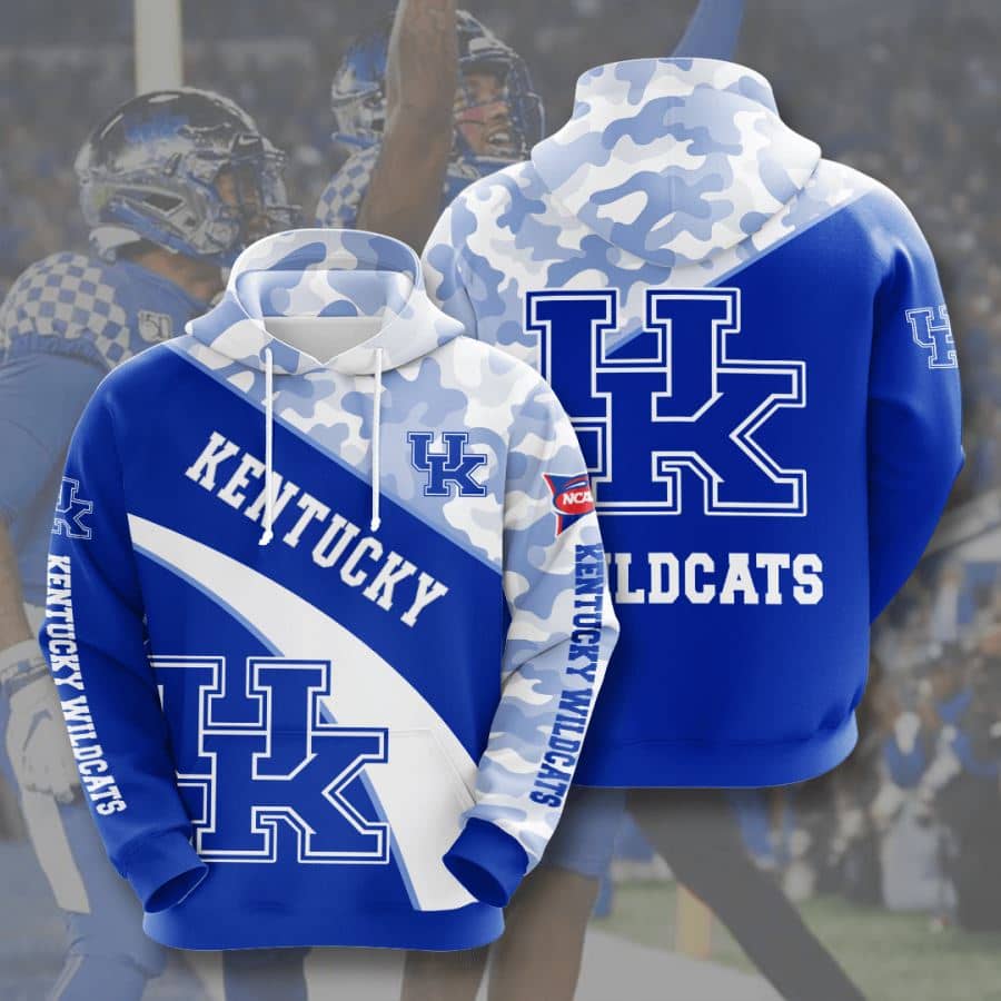 Kentucky Wildcats No958 Custom Hoodie 3D