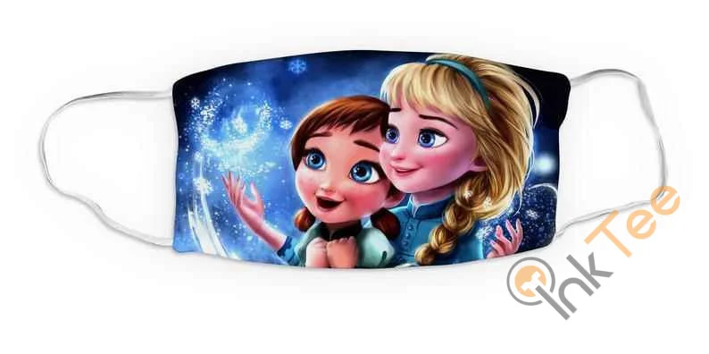 Kids Frozen Elsa Cartoon Reusable Washable 5097 Face Mask