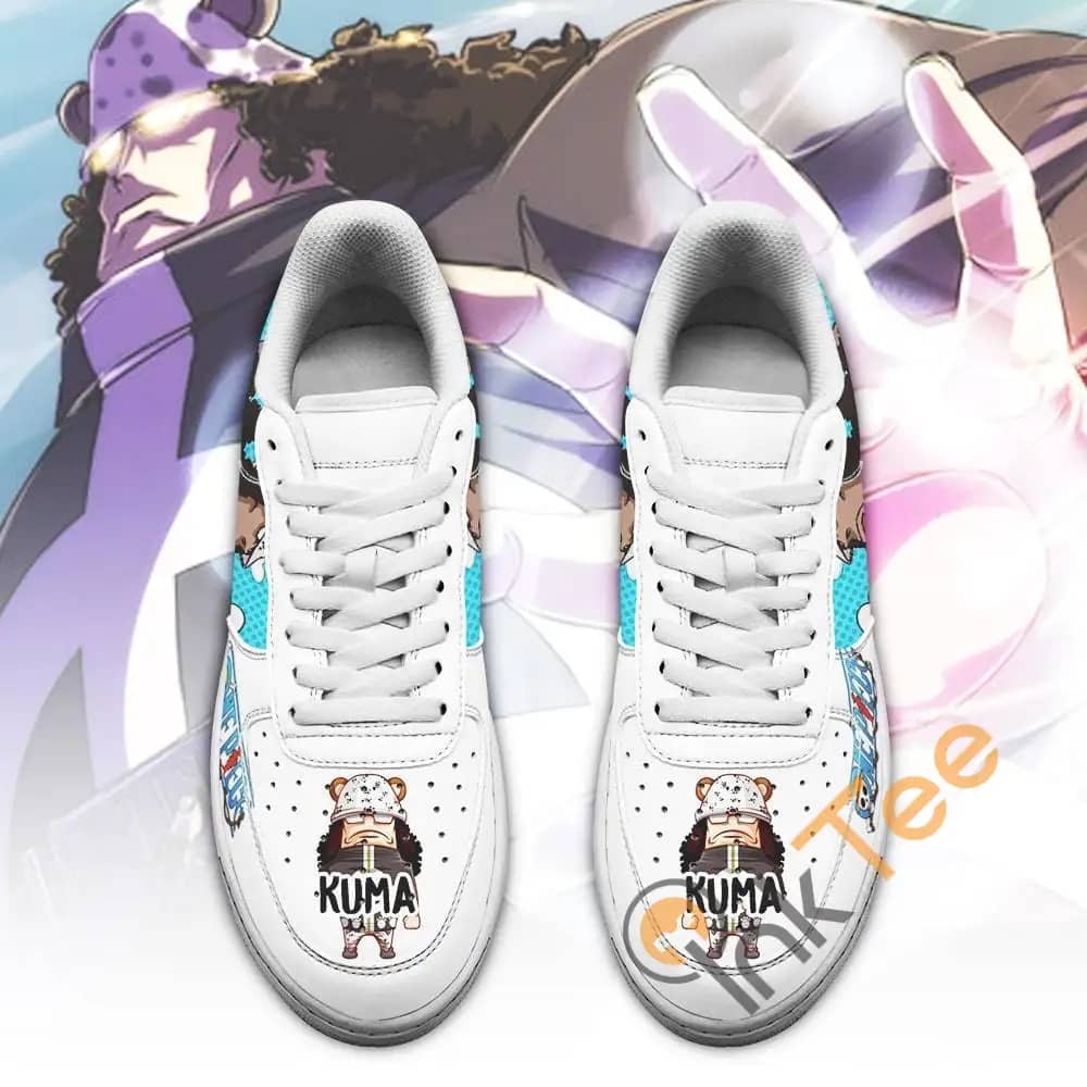 Kuma Custom One Piece Anime Fan Amazon Nike Air Force Shoes