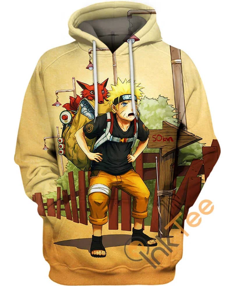 Kurama And Naruto Amazon Best Selling 219 Hoodie 3D