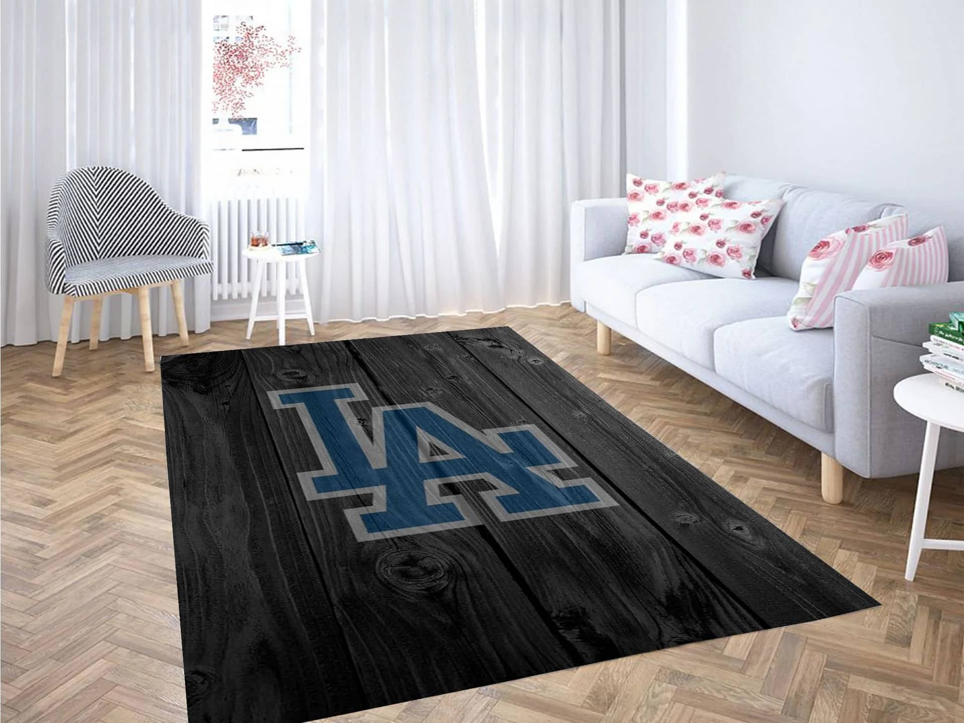 La Dodgers Wallpaper Carpet Rug