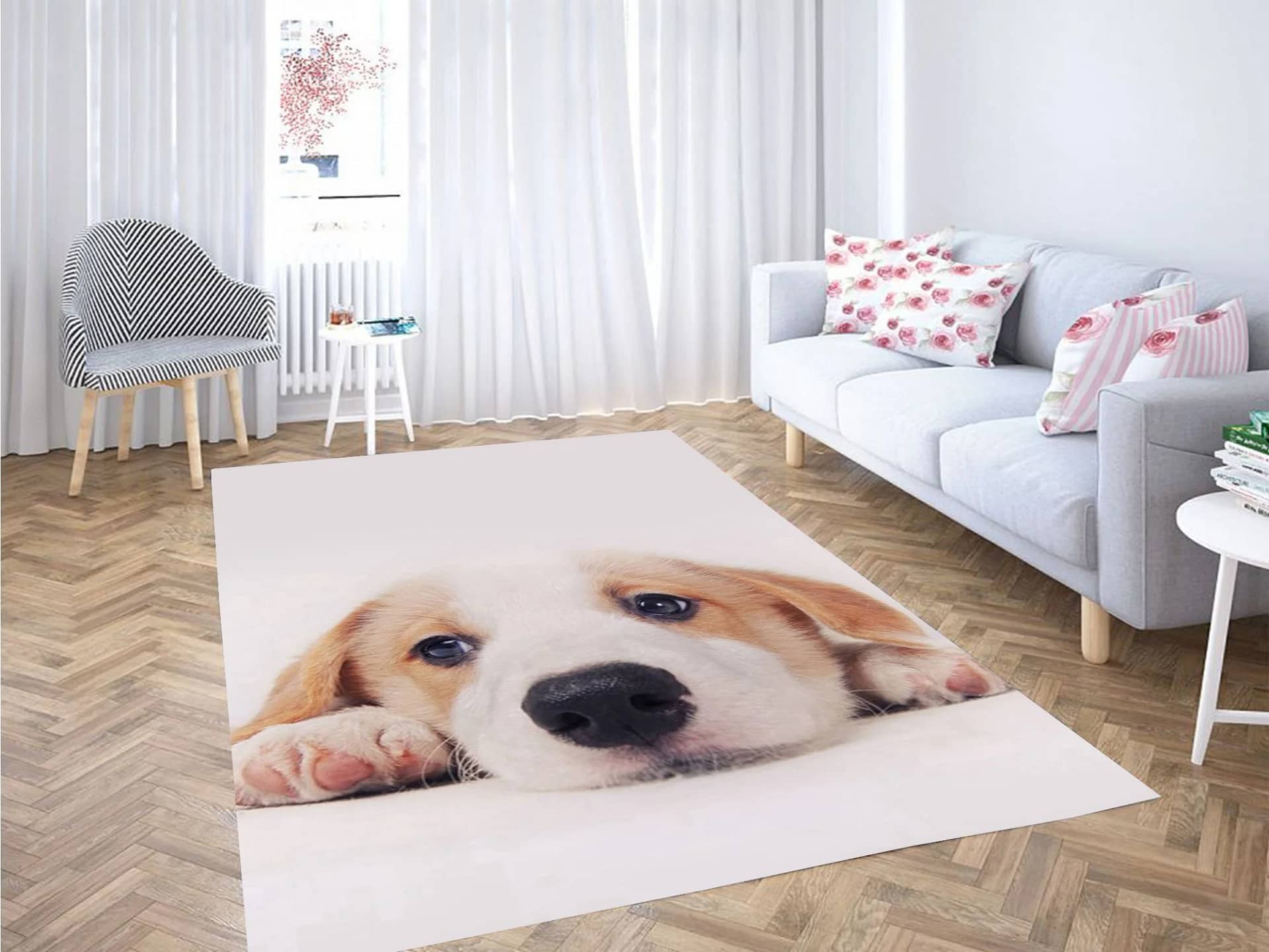 Lazy Dog Carpet Rug