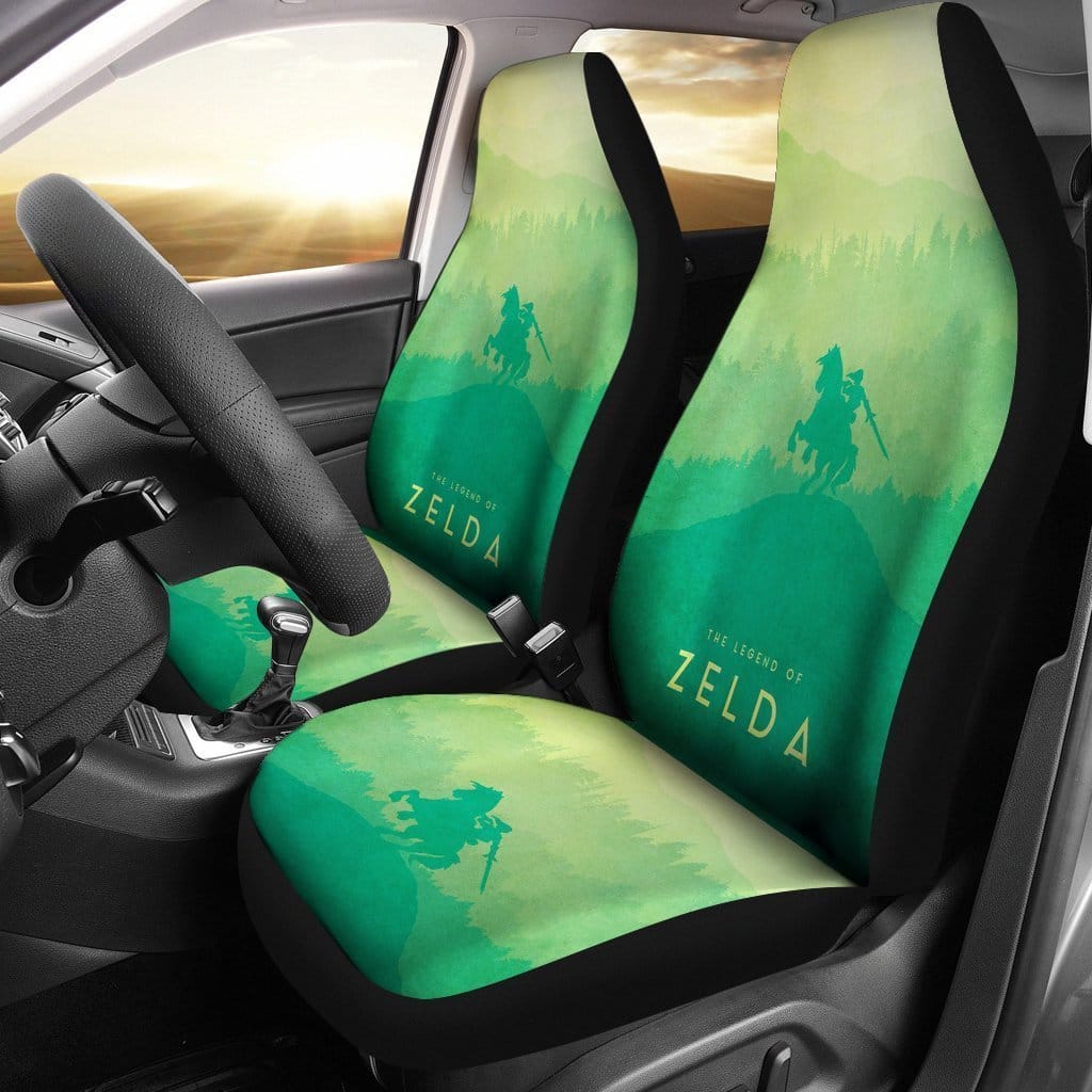 Legend Of Zelda Breath Of The Wild Anime 2 Car Seat Covers