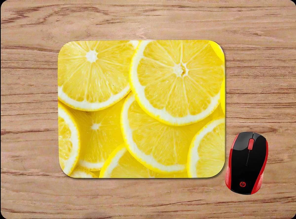 Lemon Slices Mouse Pads